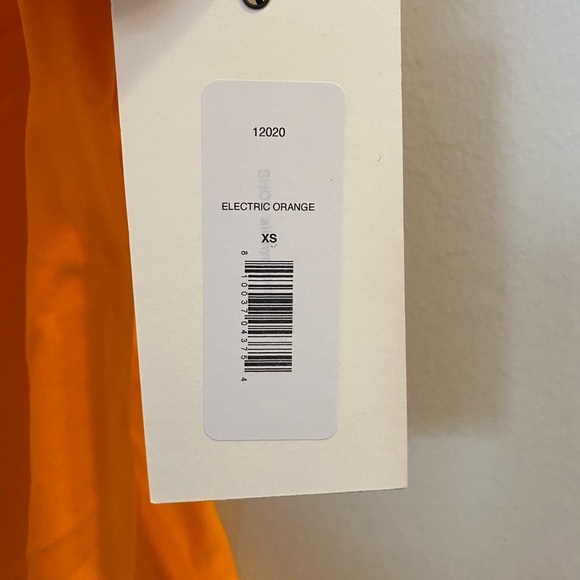 Alix NYC Orange Bodysuit - Picture 4 of 6